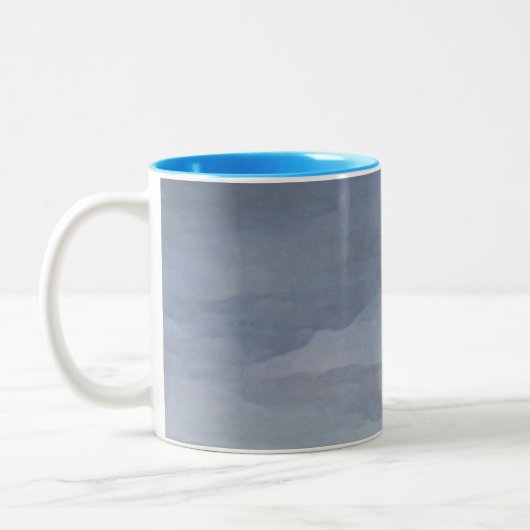Lighthouse blue iphone zweifarbige tasse (Links)