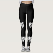 Lighthouse Boston Terriers Leggings (Vorderseite)