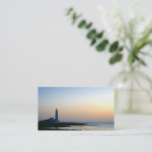 Lighthouse Business Card Visitenkarte (Stehend Vorderseite)