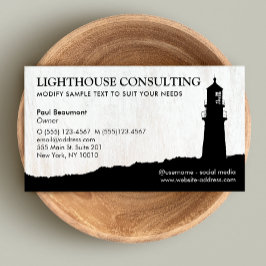 Lighthouse Business Card Visitenkarte