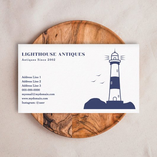 Lighthouse Business Card Visitenkarte