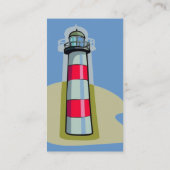 Lighthouse Business Card Visitenkarte (Rückseite)