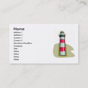 Lighthouse Business Card Visitenkarte