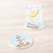 Lighthouse By the sea Getränkeuntersetzer (Seite)