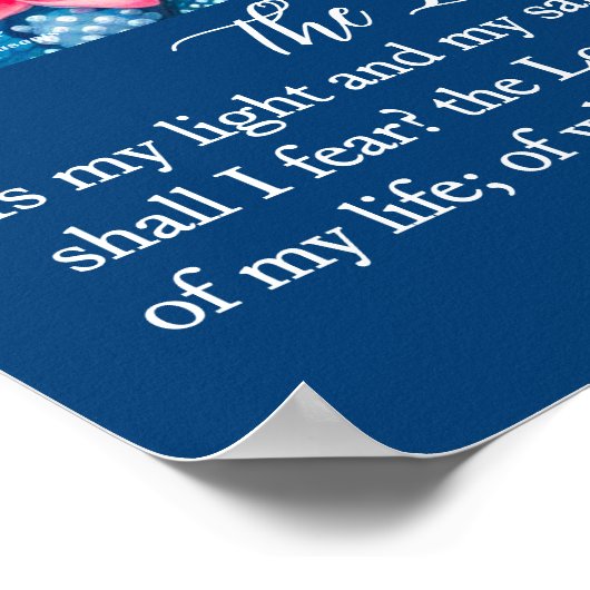 Lighthouse Christian Wall Art Poster (Ecke)