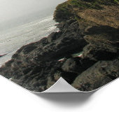 Lighthouse Cliff Poster (Ecke)