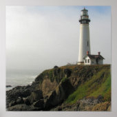 Lighthouse Cliff Poster (Vorne)