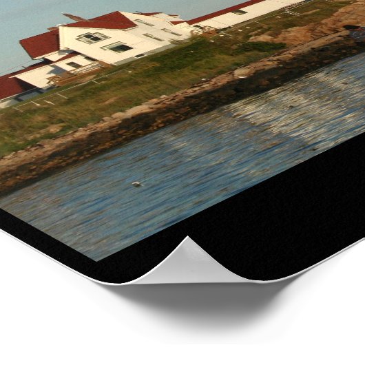 Lighthouse Collage Poster! Poster (Ecke)