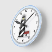 Lighthouse Design Wall Clock Runde Wanduhr (Winkel)