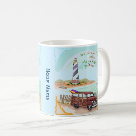 Lighthouse Dreams Kaffeetasse (VorderseiteRechts)
