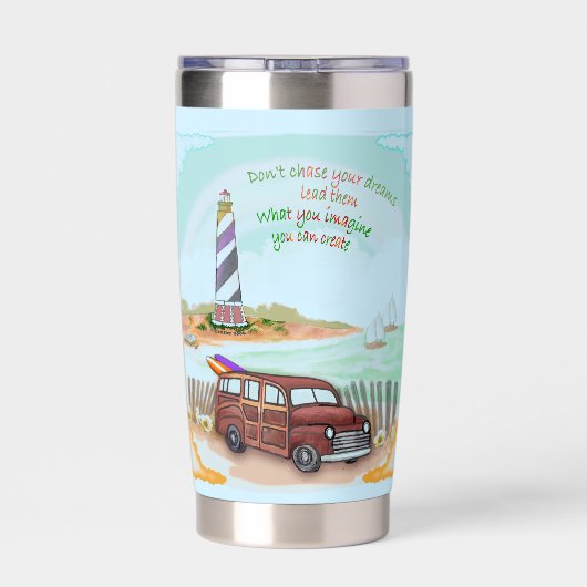 Lighthouse Dreams Thermobecher (Rückseite)