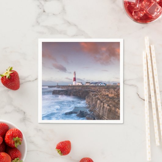 Lighthouse England Serviette (Beispiel)