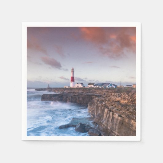 Lighthouse England Serviette (Vorderseite)
