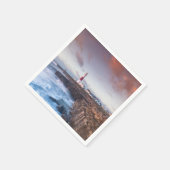 Lighthouse England Serviette (Ecke)