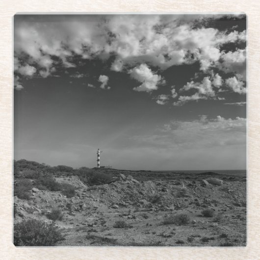 Lighthouse Faro Glasuntersetzer (Vorderseite)