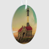 Lighthouse Fire Island Ornament (Vorderseite)