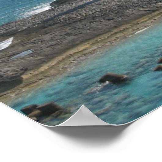 Lighthouse Foto Poster Print (Ecke)