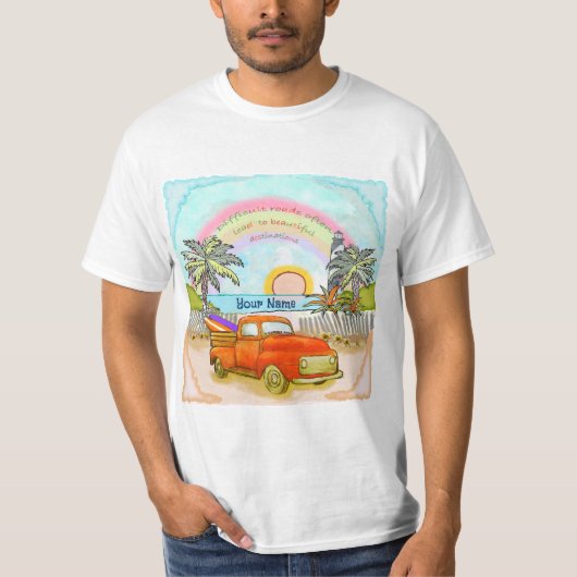 Lighthouse für Lkw-Surfer T-Shirt (Vorderseite)