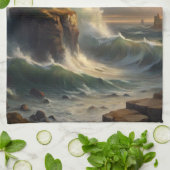 Lighthouse Geschirrtuch (Gefaltet)