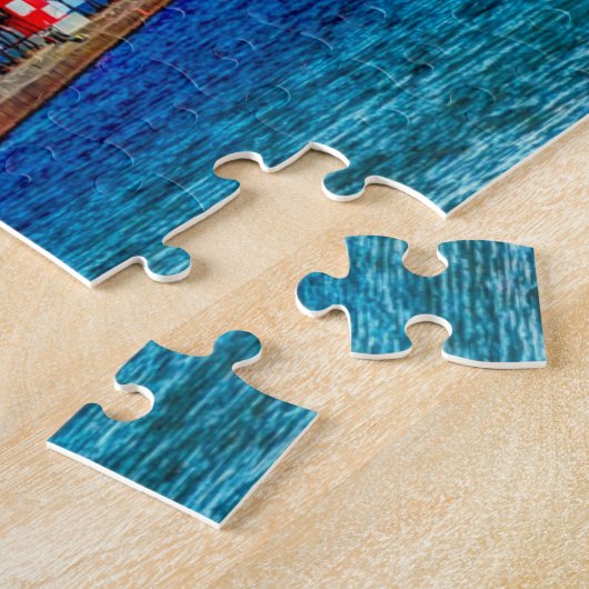 Lighthouse Grand Haven Pier Michigan. Puzzle (Seite)