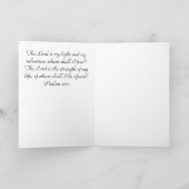 Lighthouse Grußkarte mit Inspiration msg. Karte (Innenseite)