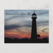 Lighthouse Grußkarte Postkarte (Vorderseite)