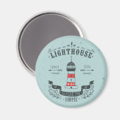 Lighthouse Guide Me Zuhause Poster Magnet (Vorderseite/Rückseite)