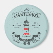 Lighthouse Guide Me Zuhause Poster Magnet (Vorne)