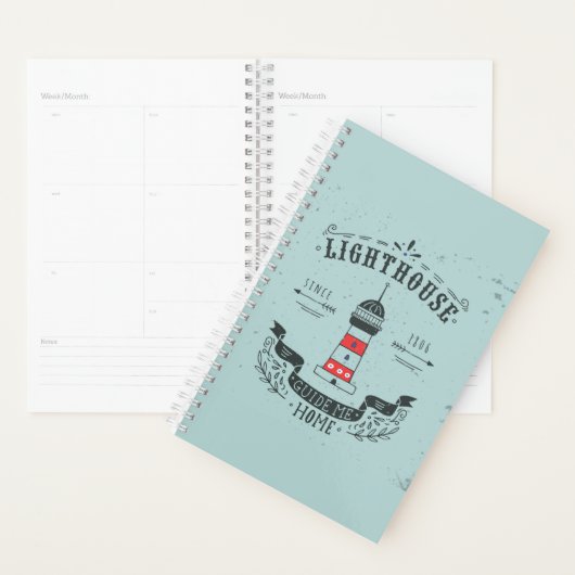 Lighthouse Guide Me Zuhause Poster Planer (Anzeige)