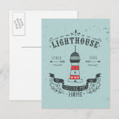 Lighthouse Guide Me Zuhause Poster Postkarte (Vorne/Hinten)