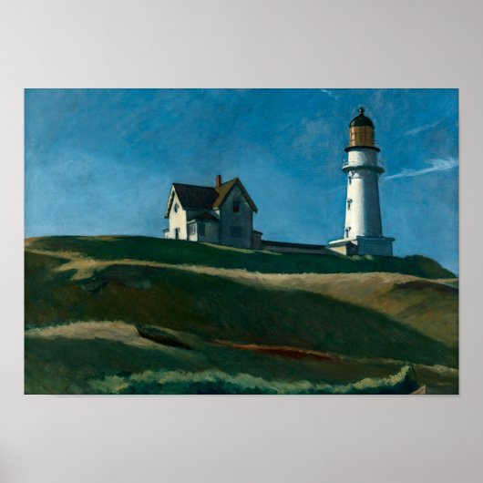Lighthouse Hill | Edward Hopper | Poster (Vorne)