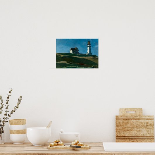 Lighthouse Hill | Edward Hopper | Poster (Küche)