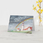 Lighthouse Jeden Anlaß Grußkarte Karte (Gelbe Blume)