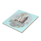 Lighthouse-Kachel Fliese (Seite)