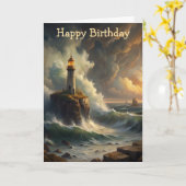 Lighthouse Karte (Gelbe Blume)
