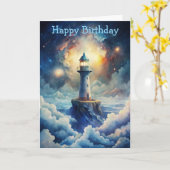 Lighthouse Karte (Gelbe Blume)