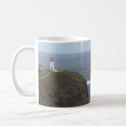 Lighthouse Kauai, Hawaii Kaffeetasse (Links)