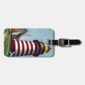 Lighthouse Keeper von Stevan Dohanos Gepäckanhänger (Vorderseite horizontal)