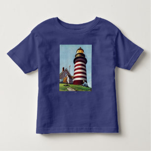 Lighthouse Keeper von Stevan Dohanos Kleinkind T-shirt