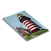 Lighthouse Keeper von Stevan Dohanos Notizblock (Rechte Seite)