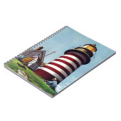 Lighthouse Keeper von Stevan Dohanos Notizblock (Linke Seite)