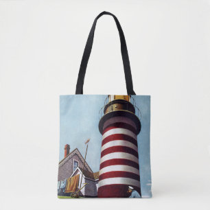 Lighthouse Keeper von Stevan Dohanos Tasche