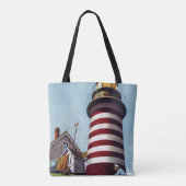 Lighthouse Keeper von Stevan Dohanos Tasche (Rückseite)