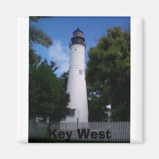 lighthouse_keywest, Key West Magnet (Vorne)