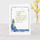 Lighthouse Komfort Denken Sie an Sie Karte (Gelbe Blume)