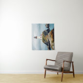 Lighthouse Landschaft Küste Meer Ruhe Landschaft Wandteppich (Beispiel)