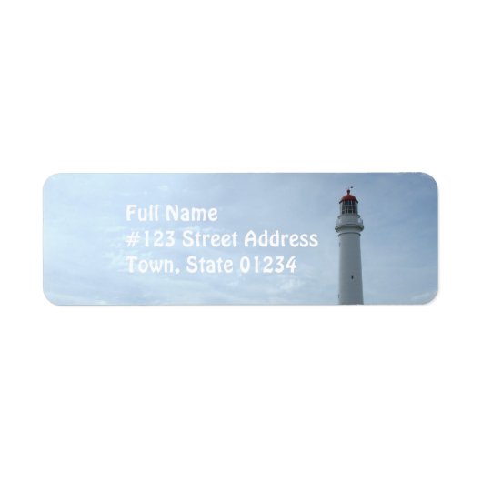 Lighthouse Ledge Mailing Labels (Vorne)