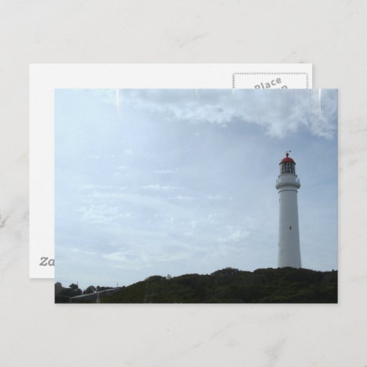 Lighthouse Ledge Postcard Postkarte (Vorne/Hinten)