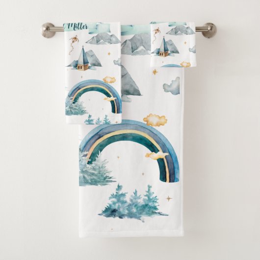 Lighthouse Lullabies Badhandtuch Set (Insitu)