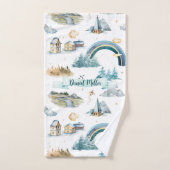 Lighthouse Lullabies Badhandtuch Set (Handtuch)